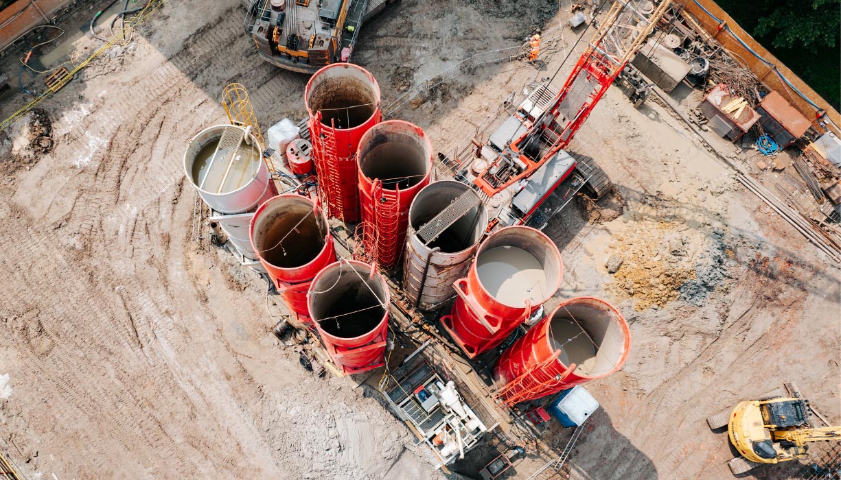 Soletanche Polska: Utylizacja płuczek technologicznych metodą in situ